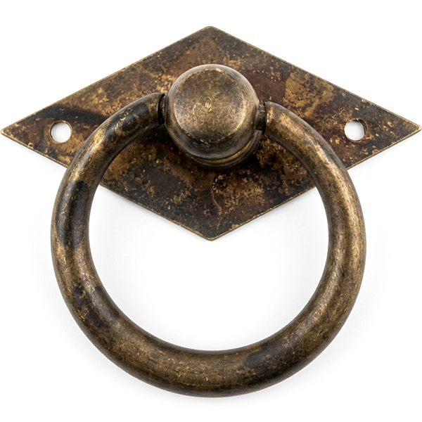 Metal Style Maniglia per Mobili in Ottone Anticato MOD. 282
